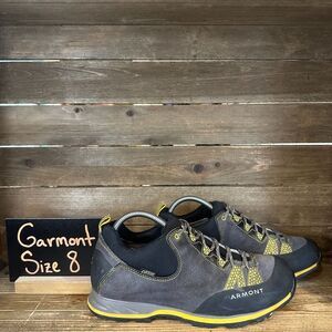 Mens Garmont Mystic Low II GTX Gray Leather Outdoor Hiking Sneakers Shoes Size 8